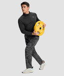 men's lightweight 3-pocket sweatpants in gray camo - matching outfits view