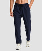 men's lightweight 3-pocket sweatpants in navy - front view