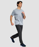 men's lightweight pocketed sweatpants in black - matching outfits view