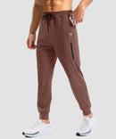 mid-rise heavyweight joggers in dusty blue - pocket details view
